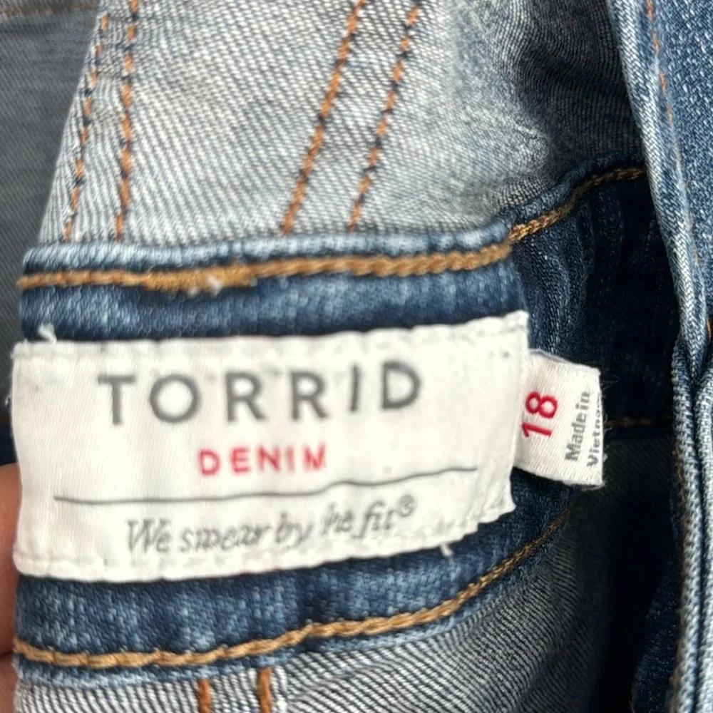 Torrid Blue Denim Jeans Overalls - Picture 5 of 9
